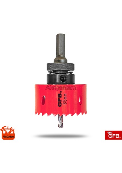 Bi Metal Panç Metal Testere 146 mm + Hex Düz Giri0şli Adaptör