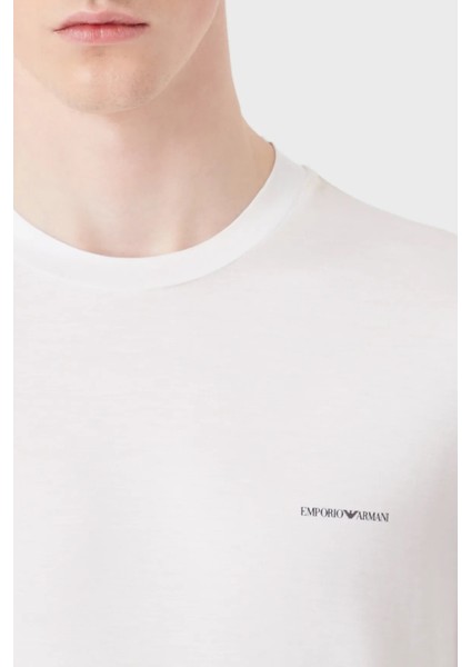 Logolu Regular Fit Bisiklet Yaka Pamuklu T Shirt Erkek T Shirt 8N1TD8 1juvz 0100 fiyatları