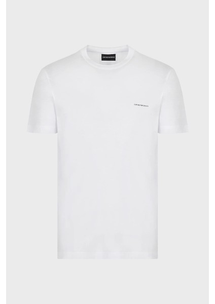Logolu Regular Fit Bisiklet Yaka Pamuklu T Shirt Erkek T Shirt 8N1TD8 1juvz 0100 fırsatları