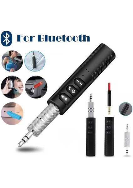 Kablosuz Aux Bluetooth Alıcısı 3.5mm Stereo Aux Bluetooth Kit modelleri
