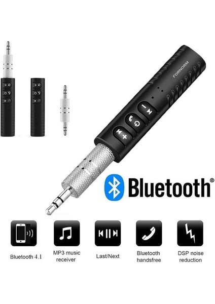 Kablosuz Aux Bluetooth Alıcısı 3.5mm Stereo Aux Bluetooth Kit fırsatları