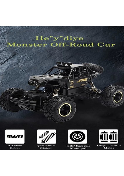 He"y"diye Monster Off-Road Car 1:16