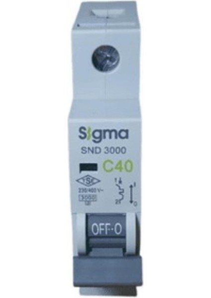 40A C/3ka W Otomatik Sigorta (4lü) Sigma