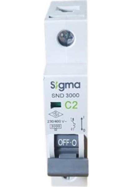 2A C/3ka W Otomatik Sigorta (12Lİ) Sigma