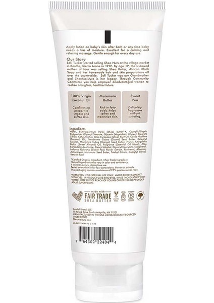Baby %100 Saf Hindistan Cevizi Yağlı Bebek Losyonu 237ML fiyatları