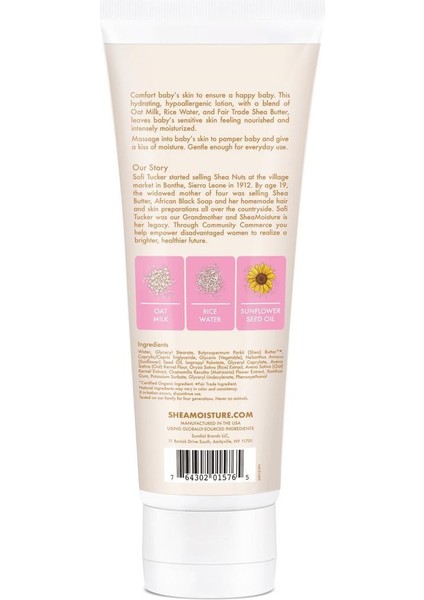 Baby Yulaf Sütü ve Pirinç Suyu Bebek Losyonu 237ML fiyatları