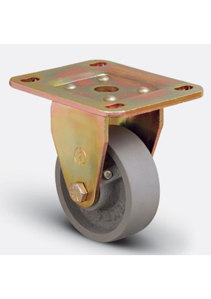 Emes Ed 02 Vkv 100 Sabit Tablalı Metal Teker 100X35 mm 350 kg fiyatları