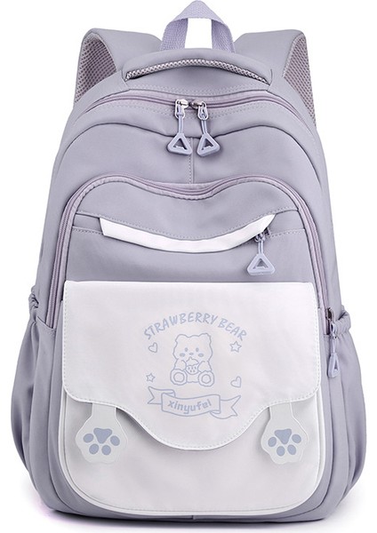 Okul Çantaları Kız Ilkokul Ortaokul Öğrencileri Sırt Çantası Eğlence Seyahat Sırt Çantası (Yurt Dışından)