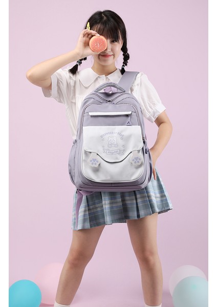 Okul Çantaları Kız Ilkokul Ortaokul Öğrencileri Sırt Çantası Eğlence Seyahat Sırt Çantası (Yurt Dışından) indirimleri