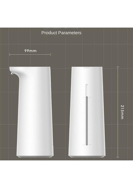 400 ml. Plastik Sabun Dispenser, Kızılötesi Algılama Temassız Dezenfeksiyon El Dezenfektan Dispenser (Yurt Dışından)