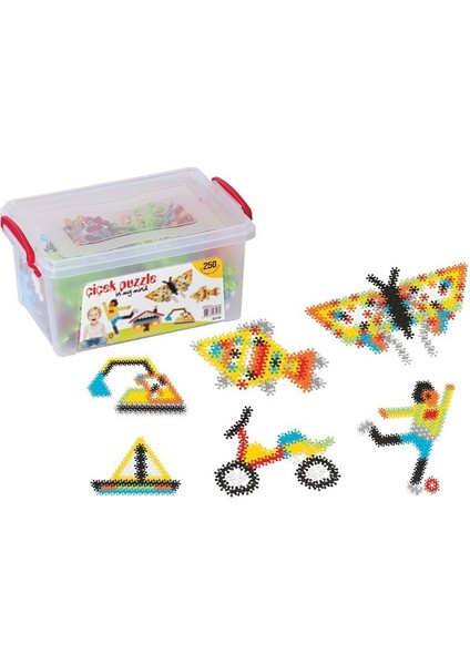 Çiçek Puzzle 250 Parça