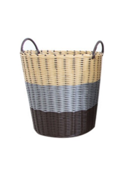 Plastik Büyük Kapasite, Nefes Alabilen, Küf Geçirmez Kirli Çamaşır Sepeti (Yurt Dışından)