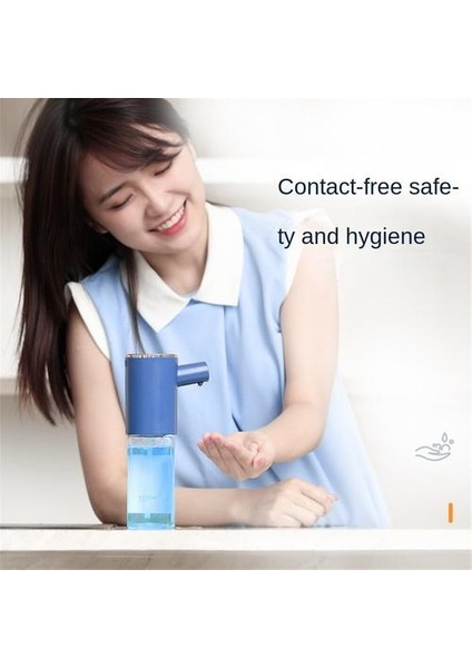 300 ml. Plastik Sabun Dağıtıcı, Otomatik Temassız Sıçrama Geçirmez Su Geçirmez Akıllı El Dezenfektan Dağıtıcı (Yurt Dışından)
