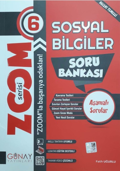 6. Sınıf Sosyal Bilgiler Zoom Soru Bankası