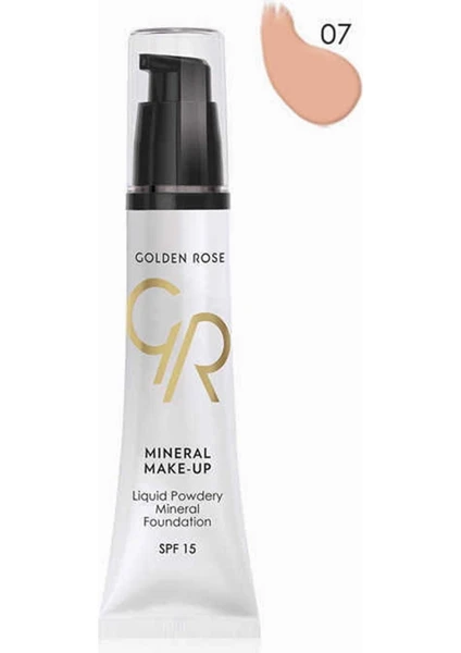 Golden Rose Mineral Likit Fondöten 07