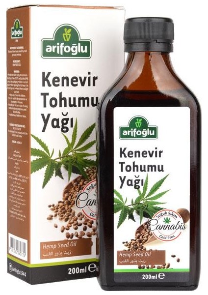 Kenevir Tohumu Yağı 200 ml