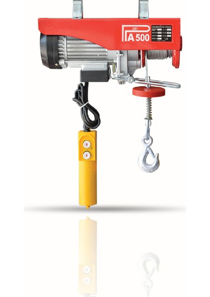 PA500 250/500 Kg. Elektrikli Mini Vinç Bakır Sargı