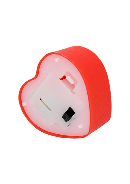 LED Işıklı Pilli Tealight Kalp Mum, 4X2CM Sarı Işık - 2 Adet fırsatları