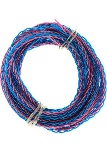 2x Esnek 2.0m 8 Çekirdek Kulaklık Yükseltme Kablo Kablosu Dıy Kulaklık Stereo Tel 2 Adet ( Yurt Dışından)