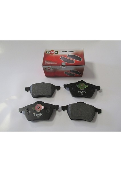 Volkswagen Beetle- 98/06; Ön Fren Balatası 1,8cc (Kablosuz) (Disk) (156,4X73,8X19,5) (Fmk)