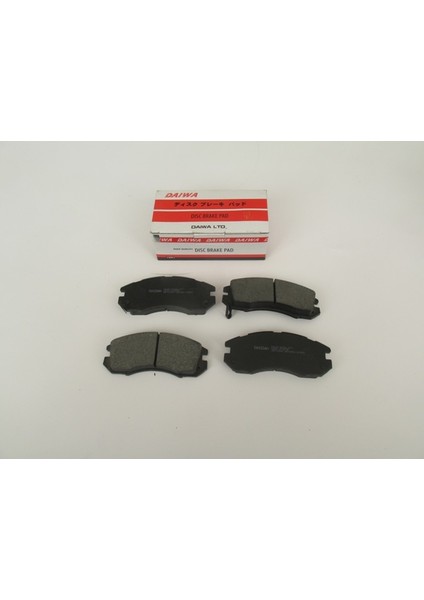 Subaru Impreza- 97/98; Ön Fren Balatası (Disk) (127,8X45,5X17) (Daıwa)