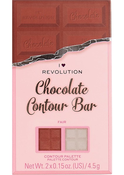 I Heart Revolution Chocolate Kontür Paleti Fair