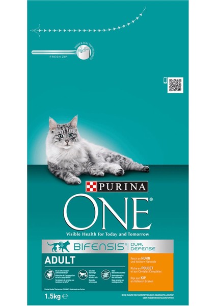 Purina One Kuru Kedi Maması Tavuklu Yetişkin Kediler 1500 gr