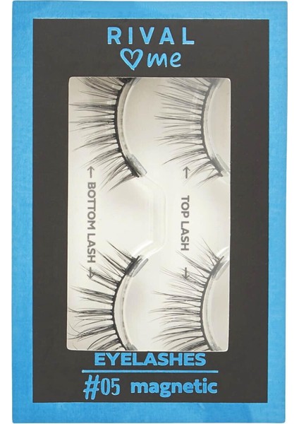Rival Loves Me Takma Kirpik No: 05 Magnetic 1 Set