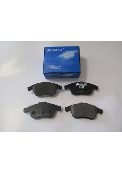 Renault Laguna- 08/12; Ön Fren Balatası (Kablosuz)(Disk) (156,50X68,5X18/155,20X63,20X18)(BRAMAX)