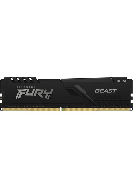 16GB 3600 MHz Ddr4 CL18 Dimm Fury Beast Black