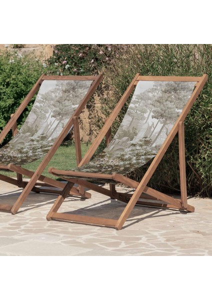 Orman Tasarımlı Şezlong Fırınlanmış Gürgen Ağacı Süet Kumaş modelleri