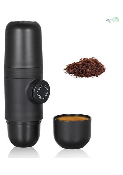 Manuel Taşınabilir Espresso Makinesi Açık Kahve Makinesi Push Kahve Fincanı Araba Kahve Machinetravel Yürüyüş Moka Cezve | Kahve Kapları(Yurt Dışından)