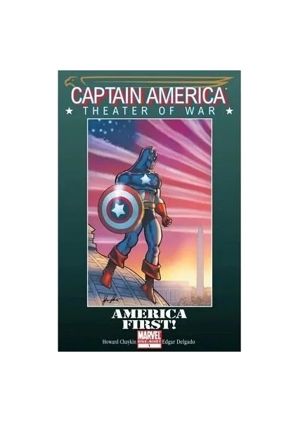 Captain America: America First Ingilizce Çizgi Roman