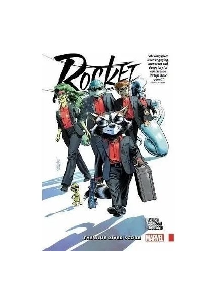 Rocket: The Blue River Score Ingilizce Çizgi Roman