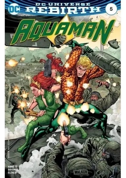 Dc Universe Rebirth Aquaman (2016-) #5 Fasikül Ingilizce Çizgi Roman