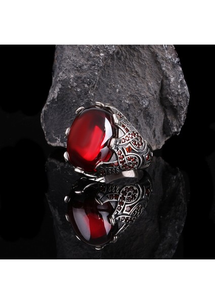 Zirkon Taşlı 925 Ayar Gümüş Erkek Yüzük fiyatları