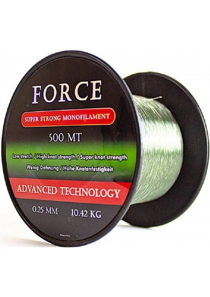 Misina Force Yeşil 500 Mt. - 0.20MM