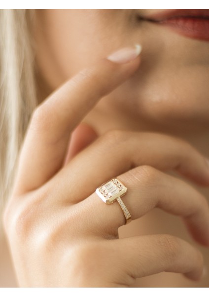 14 Ayar Altın Baget Yüzük fiyatları