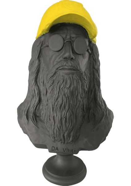 Büyük Da Vinci Dekoratif Biblo Heykel