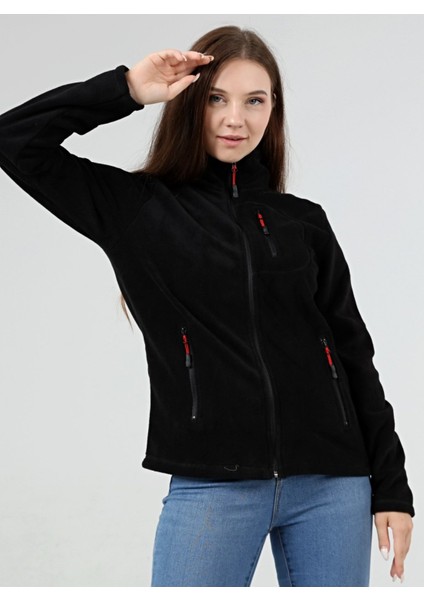 Genıus Store Kadın Polar Tam Fermuarlı Outdoor 3 Cepli Polar Ceket fiyatları