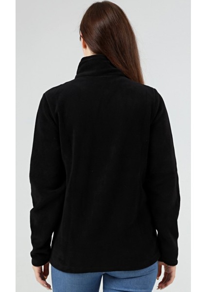 Genıus Store Kadın Polar Tam Fermuarlı Outdoor 3 Cepli Polar Ceket modelleri