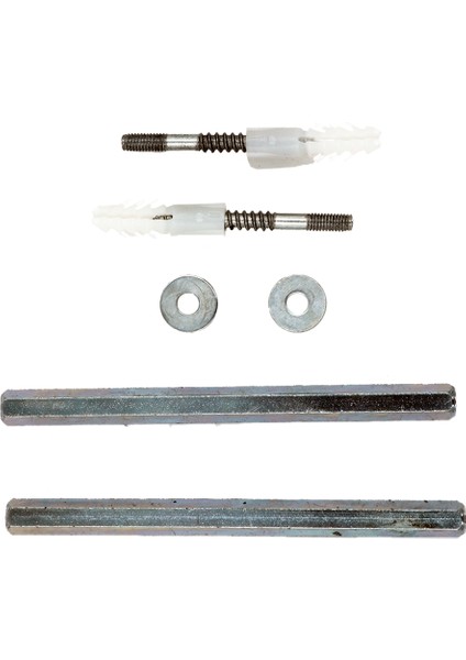 Gizli Raf Tutucu 14 cm Çinko Ikili