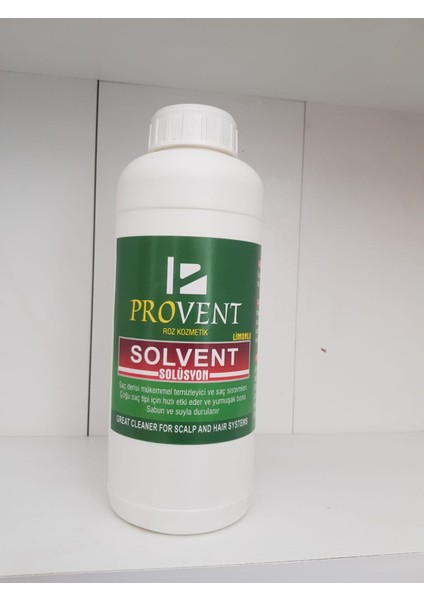 Solvent Limonlu Protez Saç Temizleyici