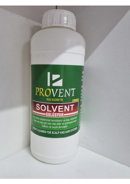 Solvent Limonlu Protez Saç Temizleyici