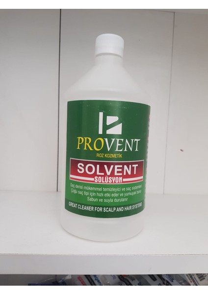 Solvent Limon kokulu C22 muadili Protez Saç Temizleyici