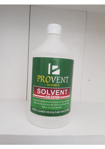 Solvent Limon kokulu C22 muadili Protez Saç Temizleyici