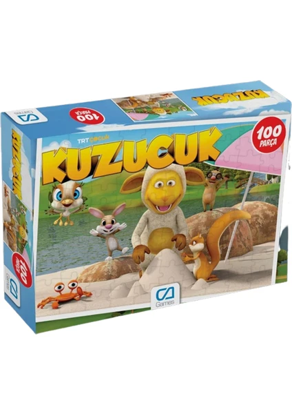 Ca Games +3 Yaş Kuzucuk 100 Parça Puzzle 5170 (Ca Games)