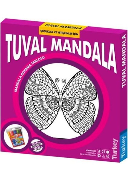 5117 Kumtoys Tuval Mandala