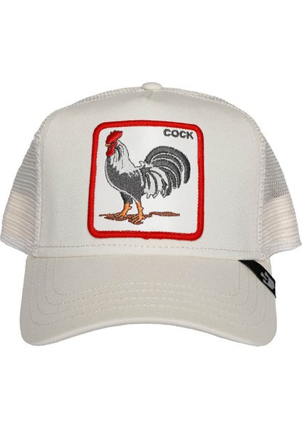Rooster Krem Şapka (101-3548-WHI)