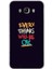 Samsung Galaxy J7 2016 Kılıf Hd Desen Baskılı Arka Kapak + Temperli Cam - Everything 1